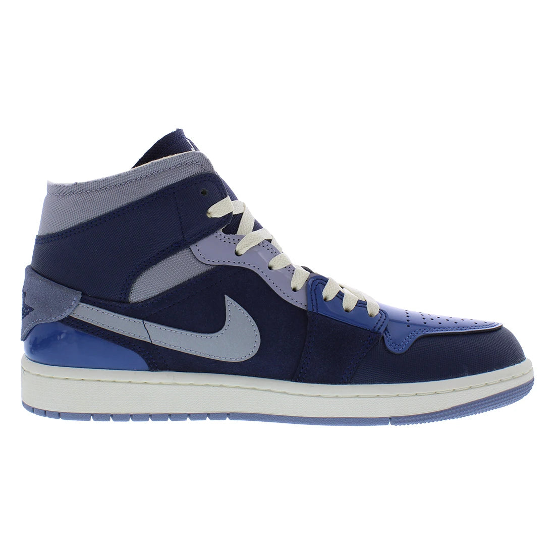 For for Air for 1 Mid SE Craft Mens Shoes Model MSS-DR8868400 Colors Obsidian/White/French Blue 100% Authentic