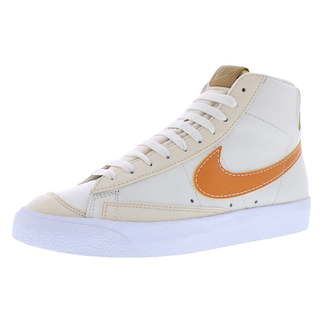 For Blazer Mid '77 Shoes Phantom/Hot Curry/Pearl White Color Unisex DQ767401 China 100% Authentic