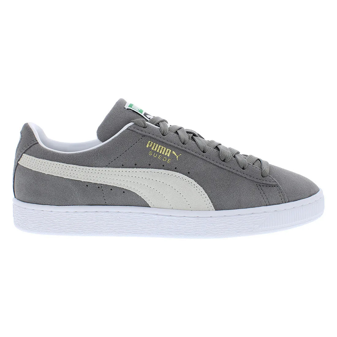 For Suede Classic XXI Mens Shoes Model 37491507 Color Grey/White 100% Authentic