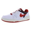 For Men's Full Force Low Walking Shoes Sporty White/Mystic Red/Black/Sail Color Breathable Mesh Lining EVA Insole Fashion