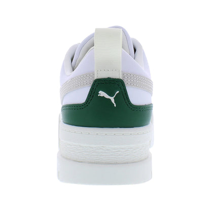 For Mayze Leather Womens Shoes Model MSS-38198342 White/Vine 100% Authentic