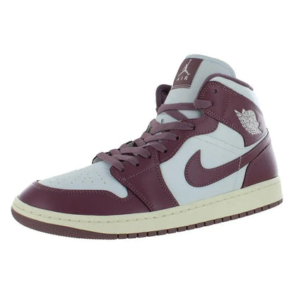 For for Air for 1 MID Women's Athletic Shoes Pure Platinum/Sky J Mauve/Sail Stylish Summer Spring Winter Rubber China