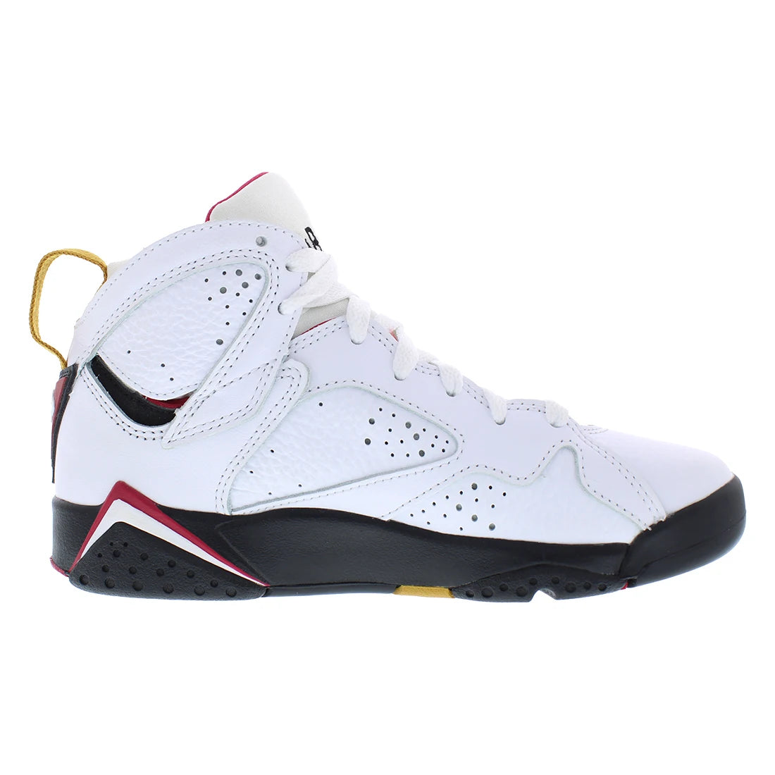 For for Air for 7 Retro GS Boys Shoes Model DQ6040106 Colors White/Black/Cardinal Red 100% Authentic