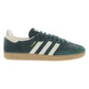 For Originals Women's Walking Shoes Green/Taupe Leather Upper Round Toe Breathable Lace-Up Casual Sneakers All Seasons