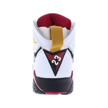 For for Air for 7 Retro GS Boys Shoes Model DQ6040106 Colors White/Black/Cardinal Red 100% Authentic