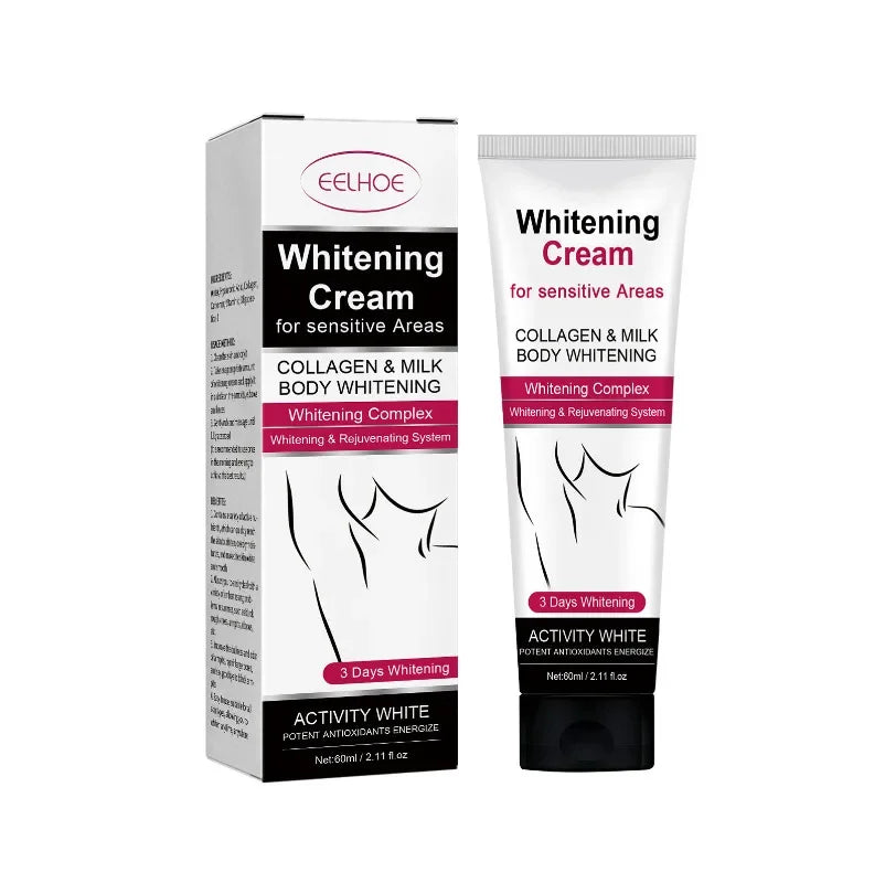 Underarm Whitening Cream Lighten Skin Brightening Improve Dullness Bleaching Private Parts Knee Thighs Armpit Whitening Cream
