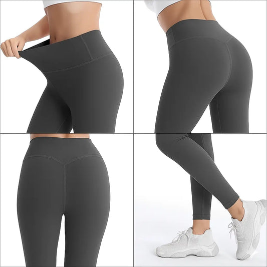 Women’s High-Waisted Active Stretch Leggings | Gray