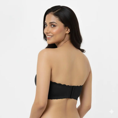 Premium Quality Strapless Bra for Women in Bangladesh | Black, Comfortable & Invisible