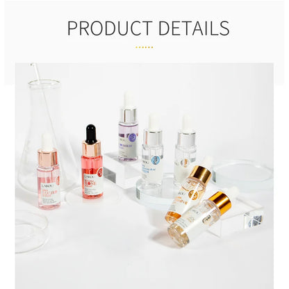 LAIKOU 7 Bottles 24K Gold Snail Sakura Hyluronic Acid Vitamin C Nicotinamida Rose Blueberry Serum Japan Essential Face Essences