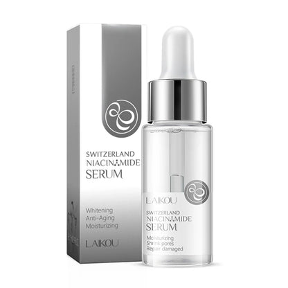 LAIKOU Serum Japan Sakura Essence Moisturizing Hyaluronic Acid Pure 24K Gold Brightening  Vitamin C  Face Serum Care Skin