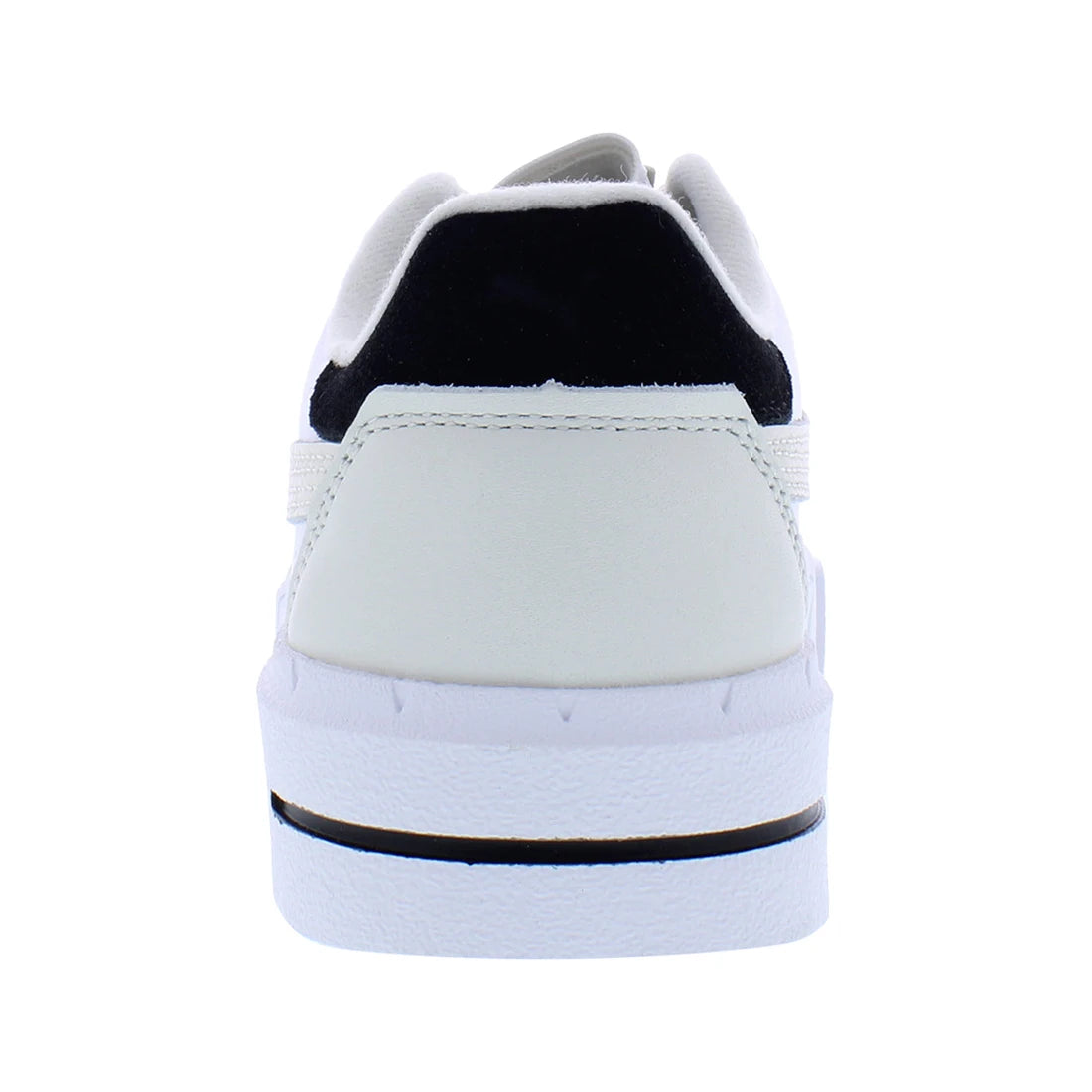 For Cali Court Pure Luxe Womens Shoes White Leather Lace-Up Round Toe Low Heel Casual Walking Style Authentic All Seasons