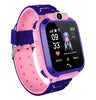 Q12B Kids Smart Watch Small Game Flashlight SIM Phone Child Care 2G LBS Tracking Digital Watch