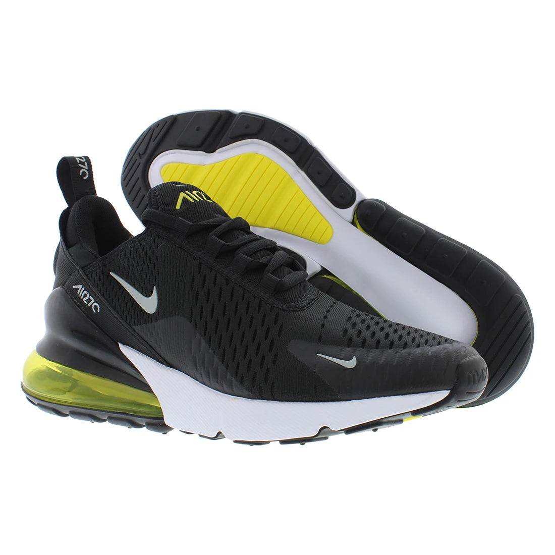 For for 270 Mens Shoes Model MSS-FN8006001 Black/Light Smoke Grey 100% Authentic