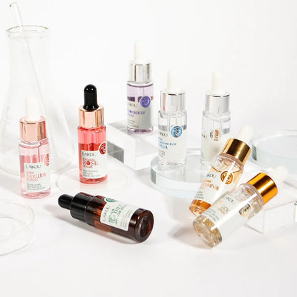 LAIKOU Serum Japan Sakura Essence Moisturizing Hyaluronic Acid Pure 24K Gold Brightening  Vitamin C  Face Serum Care Skin