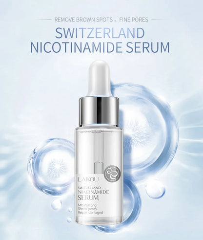 LAIKOU Serum Japan Sakura Essence Moisturizing Hyaluronic Acid Pure 24K Gold Brightening  Vitamin C  Face Serum Care Skin