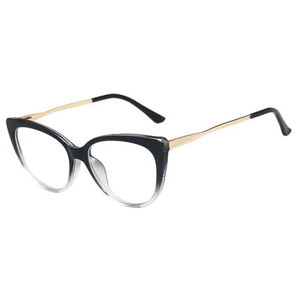 2024 Ready to Ship TR90 Computer Glasses Black and Red Cheap Anti Blue Light Filter Glasses for Men