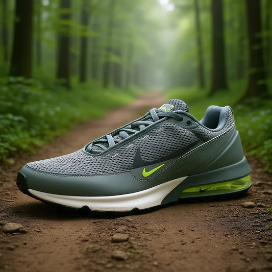 Pulse Men's for Running Shoes Vietnam Made Smoke Grey Black EVA Mesh Breathable Trail Sport Summer