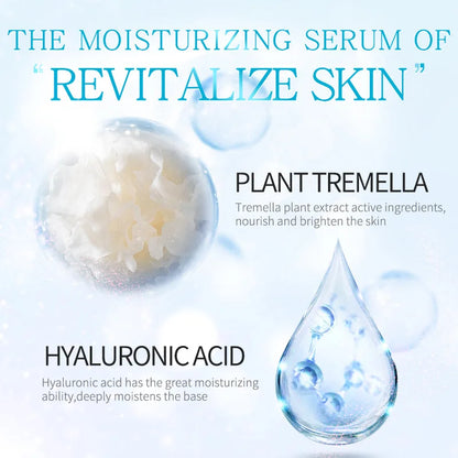 LAIKOU Hyaluronic Acid Serum Moisturizing Smoothing Face Essence Skin Care Shrink Pore Cream For Dry Facial Skin