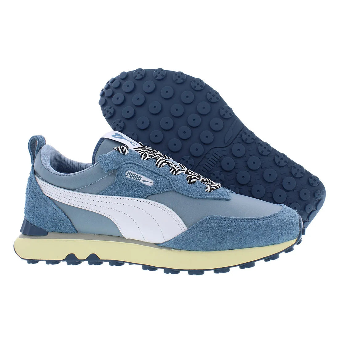 For Rider FV Ami Mens Shoes Model MSS-38666801 Blue/White 100% Authentic