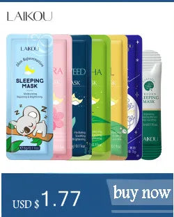 LAIKOU 7 Bottles 24K Gold Snail Sakura Hyluronic Acid Vitamin C Nicotinamida Rose Blueberry Serum Japan Essential Face Essences