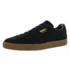 For Men's Suede Gum Walking Style Shoes Black 100% Authentic Made in China Model MSS-38117401