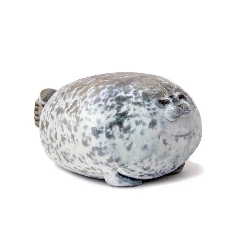 Chubby 3D Seal Pillow Plush Stuffed Animal Sleeping Throw Gift For Kids