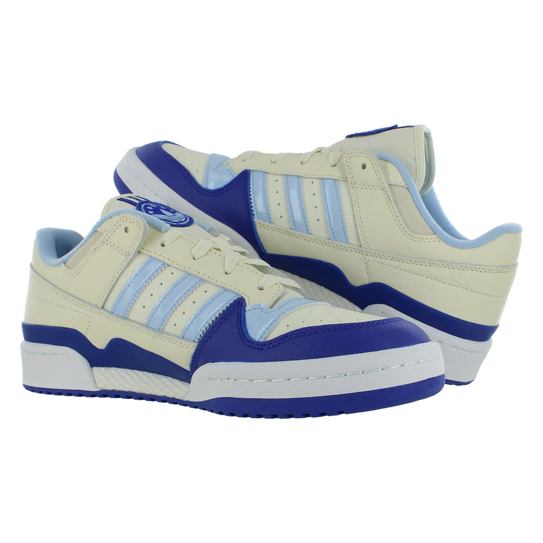 For MSS-IF7815 Forum Low CL Mens Shoes Color for White/Clear Sky/Semi Lucid Blue 100% Authentic
