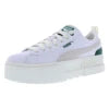 For Mayze Leather Womens Shoes Model MSS-38198342 White/Vine 100% Authentic