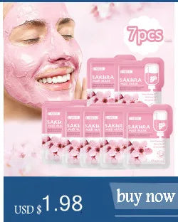 LAIKOU 7 Bottles 24K Gold Snail Sakura Hyluronic Acid Vitamin C Nicotinamida Rose Blueberry Serum Japan Essential Face Essences