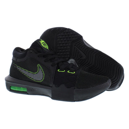 For Witness VIII Men's High Top Basketball Shoes Black/Lime EVA/Rubber Insole Quality FB2239002 | 100% Authentic Made Vietnam