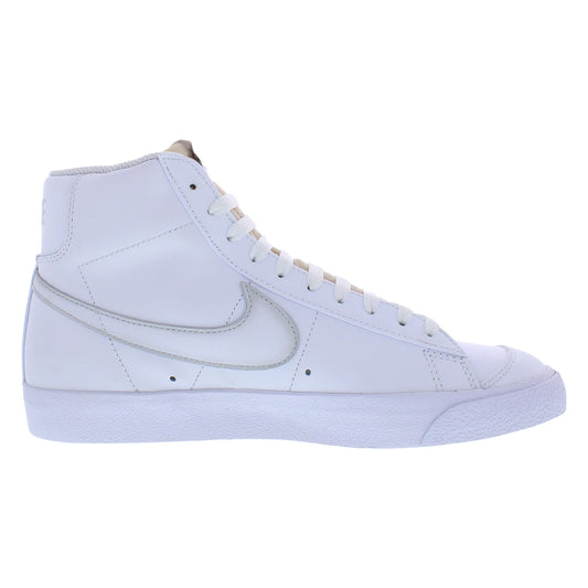 For Blazer Mid '77 Vntg Men's Fitness Walking Shoes White Genuine Leather Spring Rubber Outsole EVA Midsole VN FD6924100