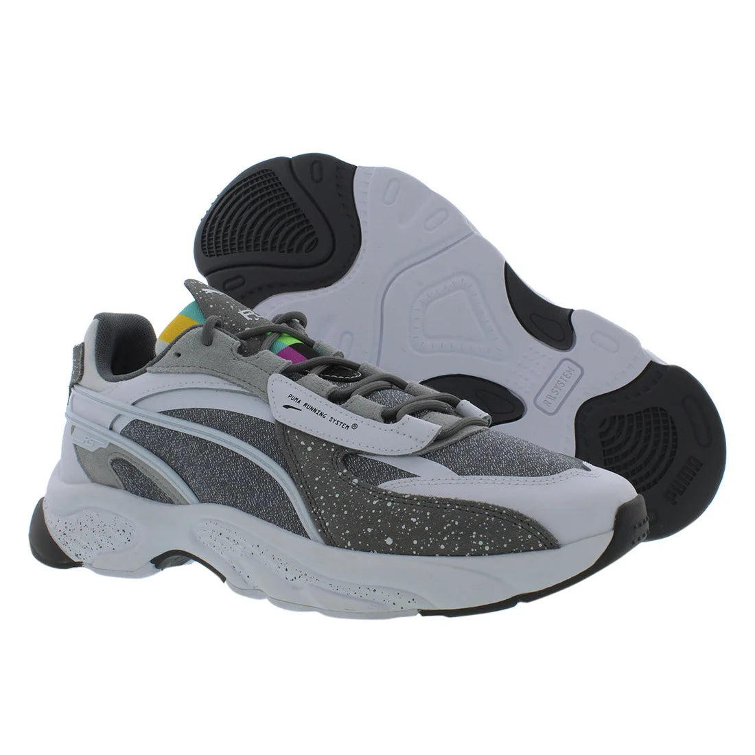 For Rs-Connect Wn MSS-38292101 Mens Shoes Grey/White 100% Authentic