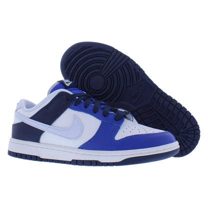 For Dunk Low Mens Shoes Model MSS-FQ8826100 White/Football Grey/Game Royal 100% Authentic