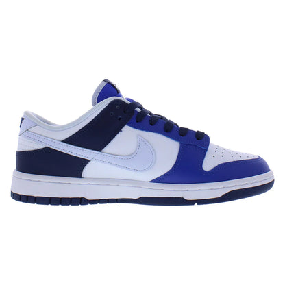 For Dunk Low Mens Shoes Model MSS-FQ8826100 White/Football Grey/Game Royal 100% Authentic