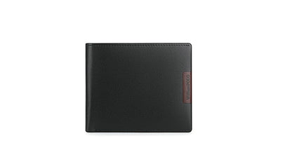Hot Selling Factory Men's Genuine Leather Short Bifold Wallet Vintage Open Convenient Business Casual Fashion Travel Gift OEM