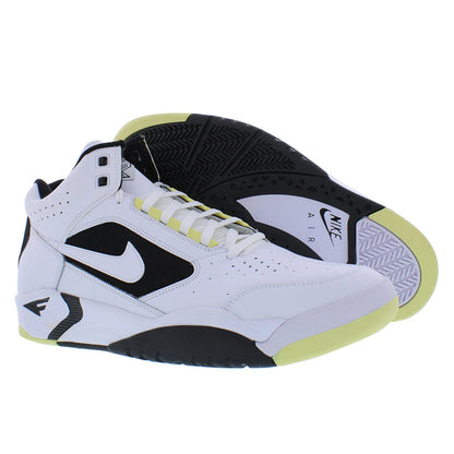 For for Lite Mid Unisex Basketball Shoes White/White/Lemon Black Color | 100% Authentic Made Vietnam Model MSS-DV0824100