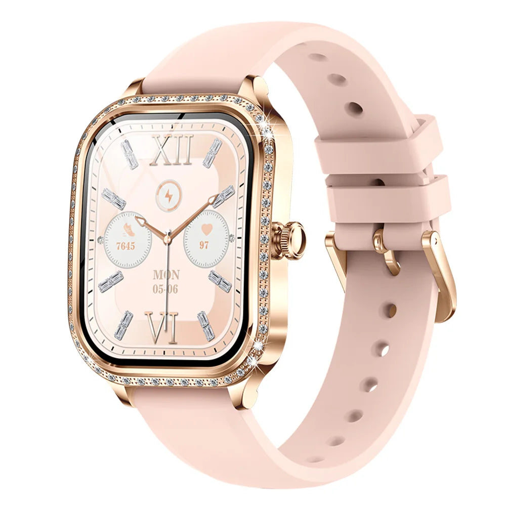 H40 Smartwatch BT Call 1.85" Touch Screen Heart Rate Sport Health Modes Fitness Tracker Smart Watch for Men Women