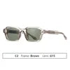 2026 High-end Custom Sunglasses Trend Fashion Propionic Acid Core Sunglasses Newest Uv400 Protection Small TR90+CP Sunglasses