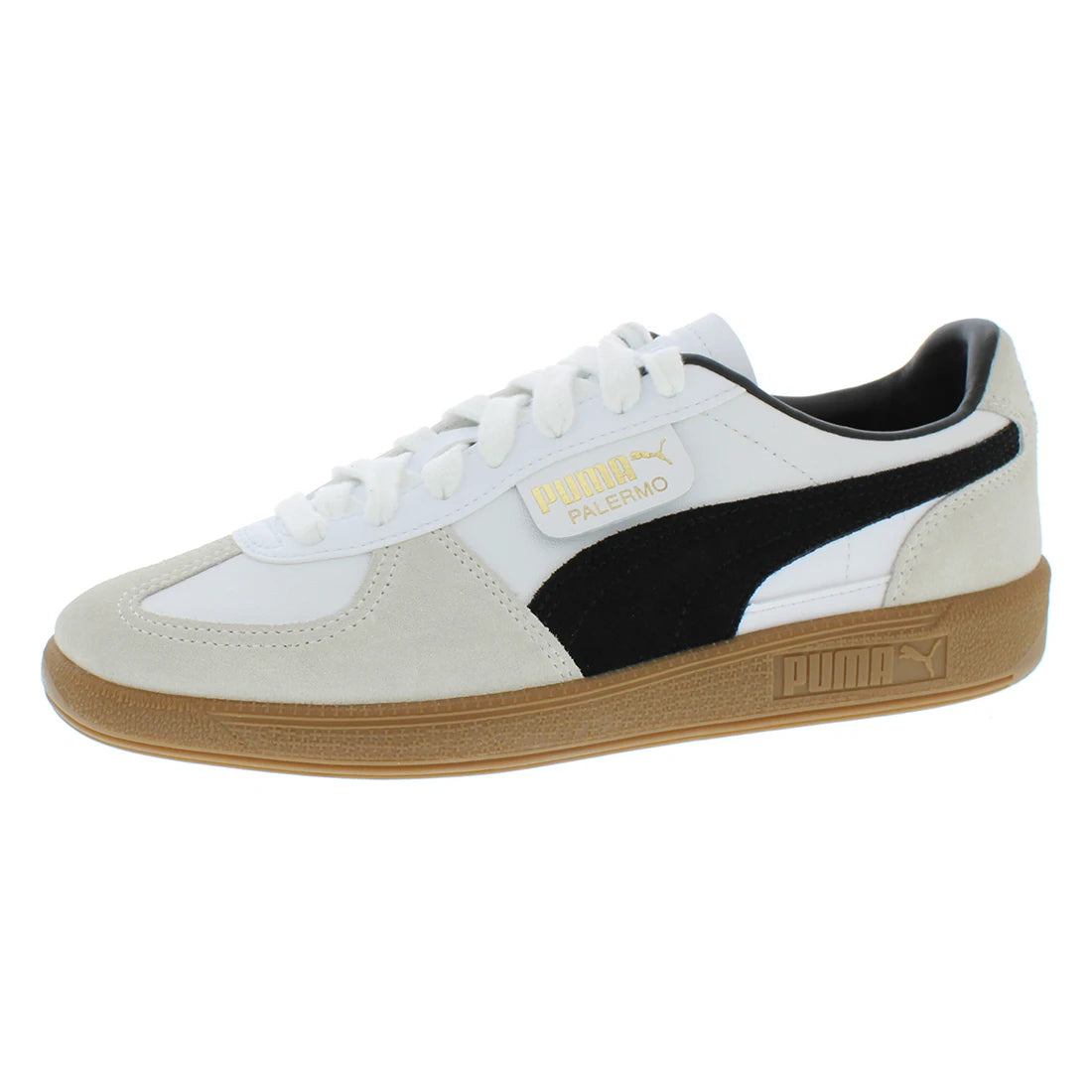 For Palermo Leather Womens Shoes Color White/ Grey/Gum | 100% Authentic | Model MSS-39764701 | Made in China
