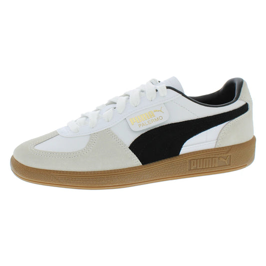 For Palermo Leather Womens Shoes Color White/ Grey/Gum | 100% Authentic | Model MSS-39764701 | Made in China