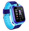 Q12B Kids Smart Watch Small Game Flashlight SIM Phone Child Care 2G LBS Tracking Digital Watch