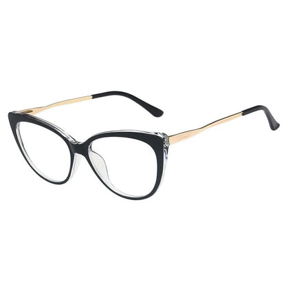 2024 Ready to Ship TR90 Computer Glasses Black and Red Cheap Anti Blue Light Filter Glasses for Men