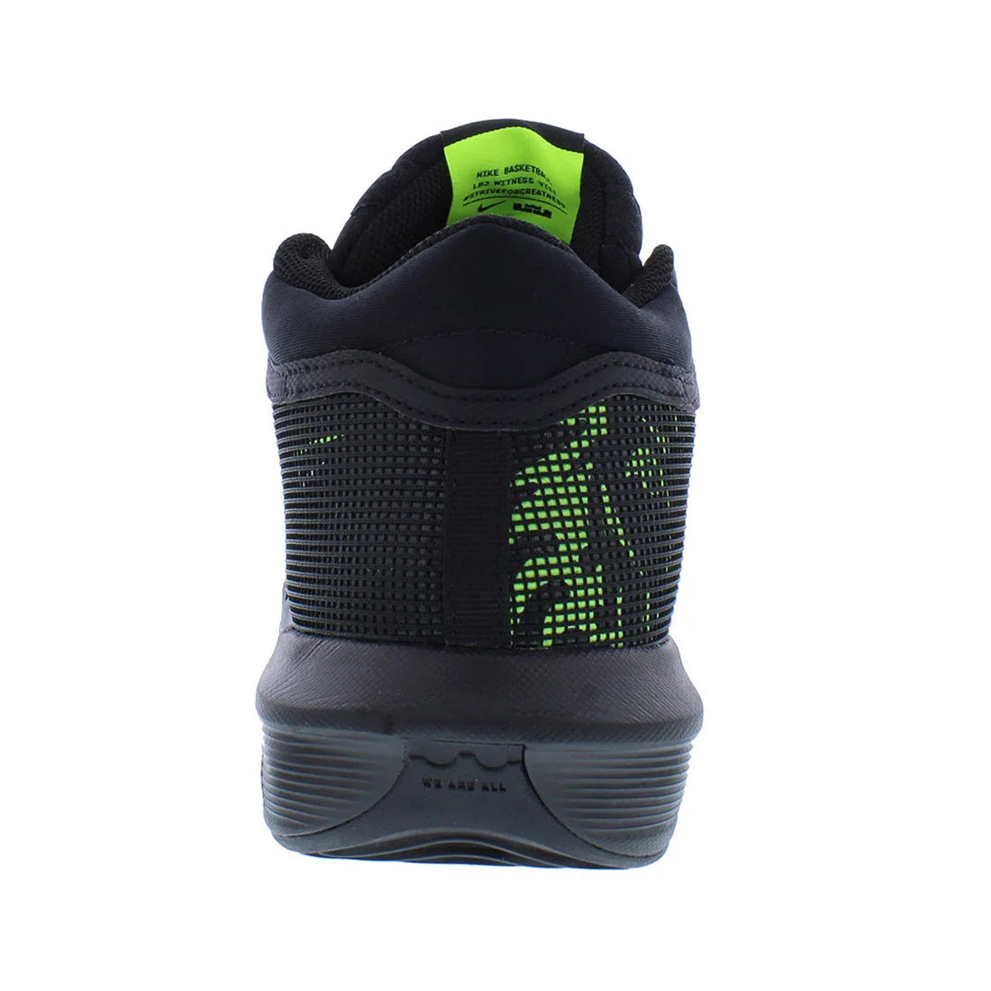 For Witness VIII Men's High Top Basketball Shoes Black/Lime EVA/Rubber Insole Quality FB2239002 | 100% Authentic Made Vietnam
