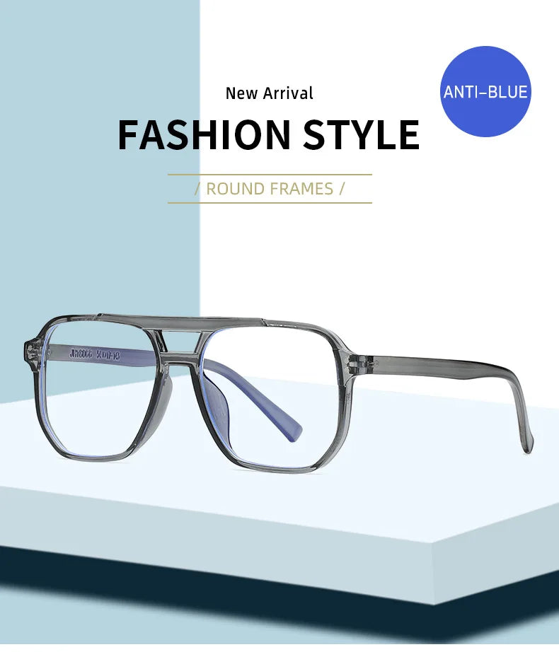 Transparent Computer Glasses Frame Women Men Anti Blue Light square Eyewear Blocking Glasses Optical Spectacle Eyeglass