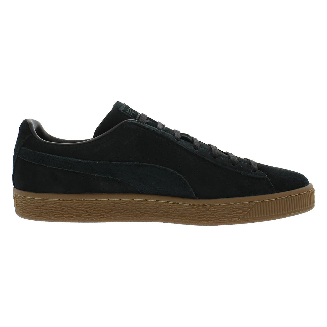 For Men's Suede Gum Walking Style Shoes Black 100% Authentic Made in China Model MSS-38117401