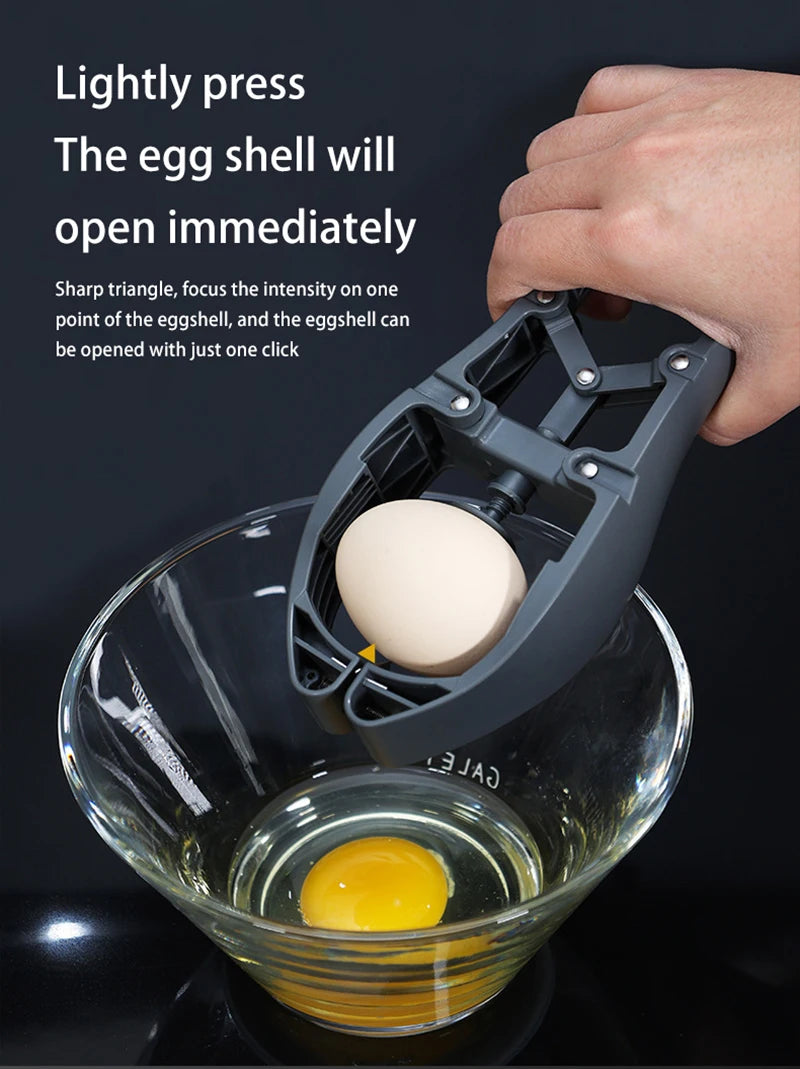 Kitchen Quick One-Handed Whisk Baking Peeling And Shelling Egg Opener Tool Manual Bake Tools Kitchen Gadget Accessories