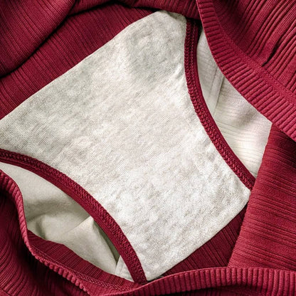 Japanese Style Women’s Briefs – All-Day Comfort & Anti-Bacterial Protection | Red