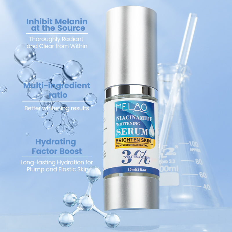 MELAO 3% Niacinamide Whitening Serum 30ml | MELAO 3% নায়াসিনামাইড হোয়াইটেনিং সিরাম