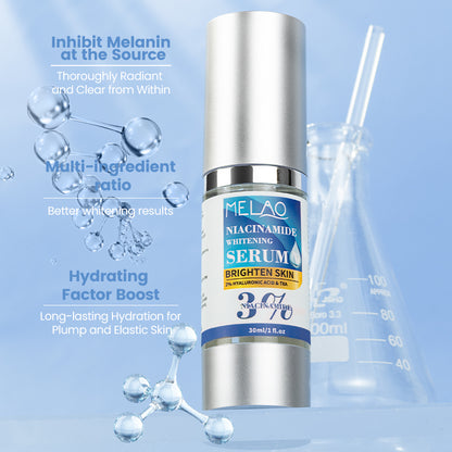 MELAO 3% Niacinamide Whitening Serum 30ml | MELAO 3% নায়াসিনামাইড হোয়াইটেনিং সিরাম