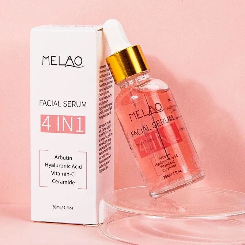 MELAO 4 IN 1 Facial Serum 30ml | MELAO ৪-ইন-১ ফেসিয়াল সিরাম